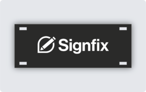 Kabelmärkning plast 80x30mm