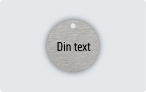 Ventilbricka rostfritt stål 40x40mm