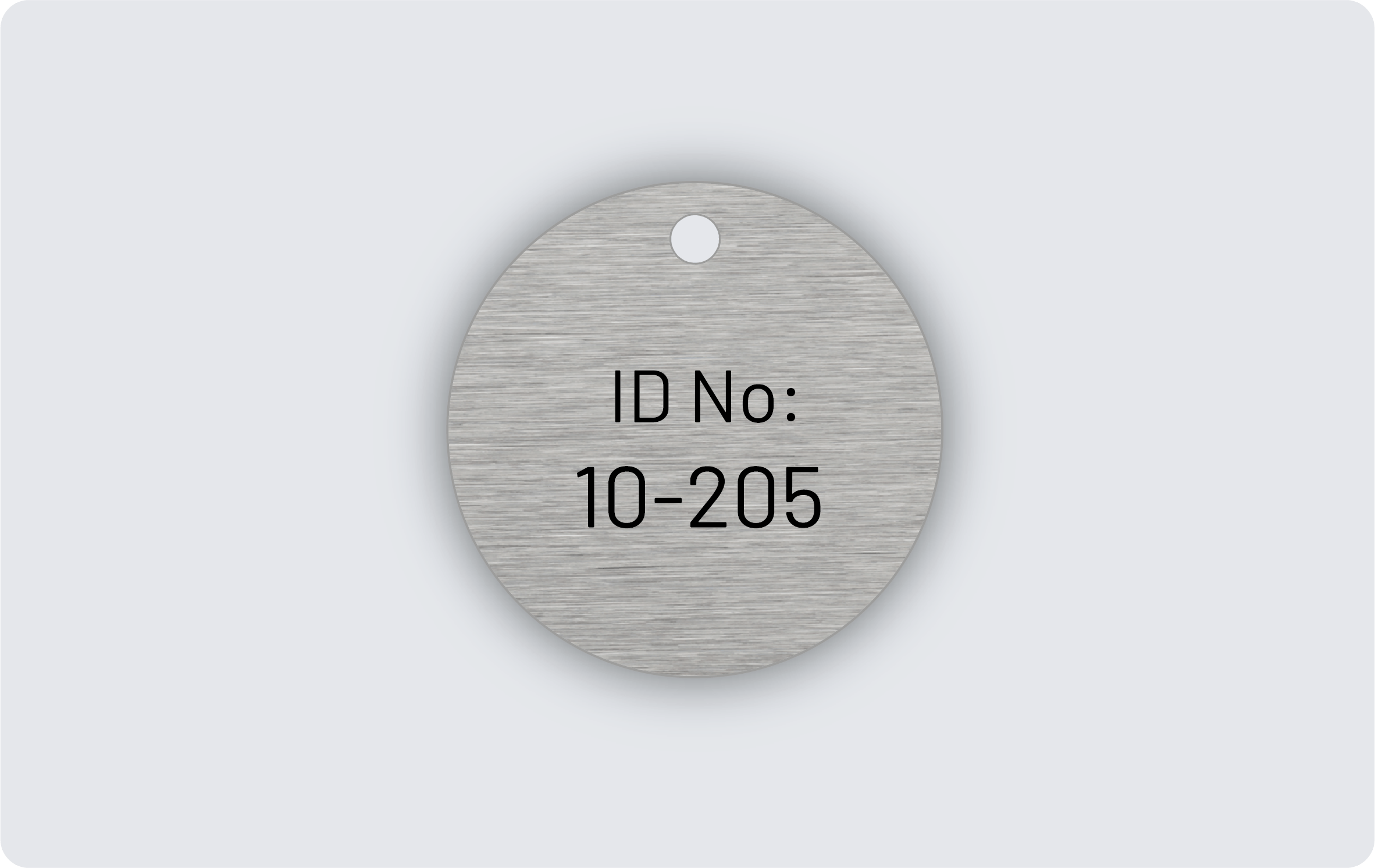 Ventilbricka rostfritt stål 40x40mm